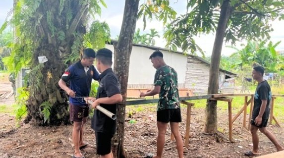 Progres Tiga Jembatan Garuda Terus Meningkat, TNI AD Hadir untuk Rakyat