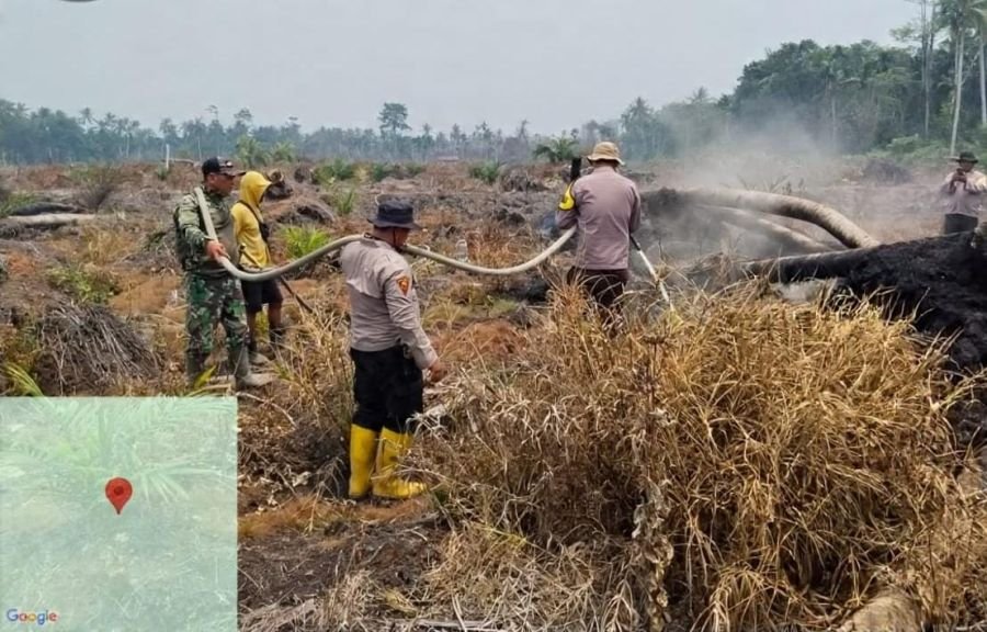Progress Lanjut, Jembatan Perintis Garuda di Keritang Hulu Terus Dikerjakan