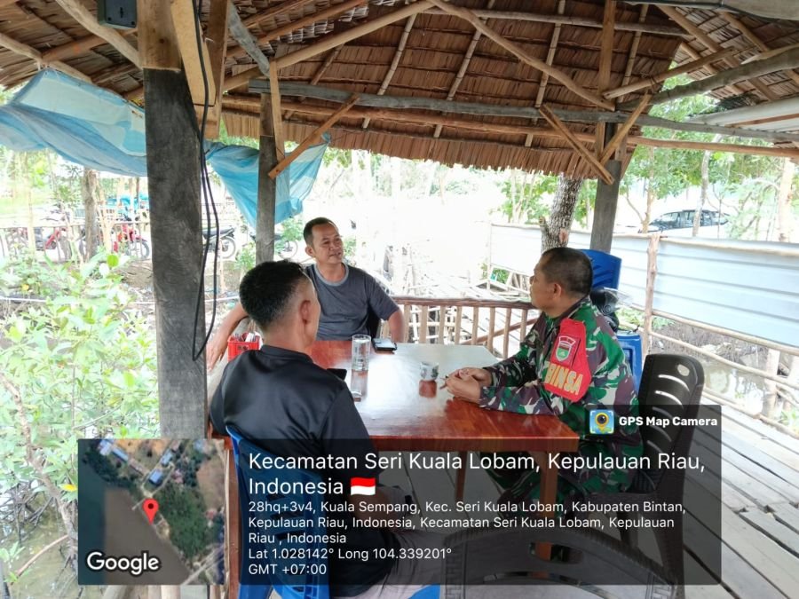 Rabu tanggal 30 September 2026, Babinsa Desa Kuala Sempang Sertu Yudiya Holmes.