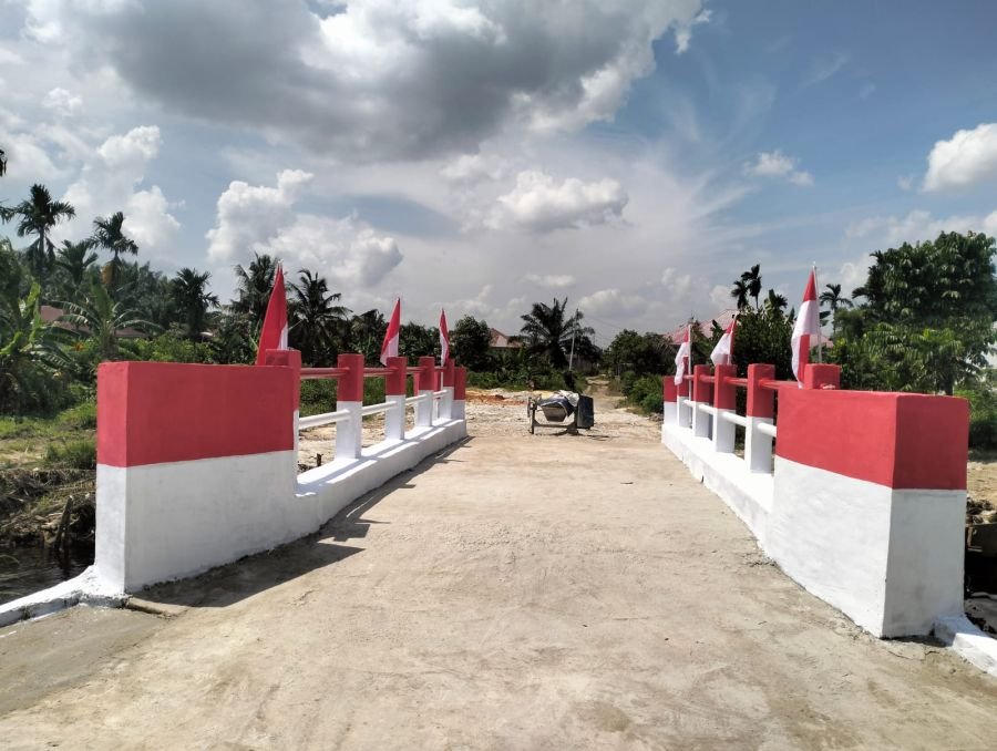 Rampung 100 Persen, Jembatan Garuda Armco Jadi Wujud Nyata Sinergi Kodim 0301/Pekanbaru untuk Rakyat