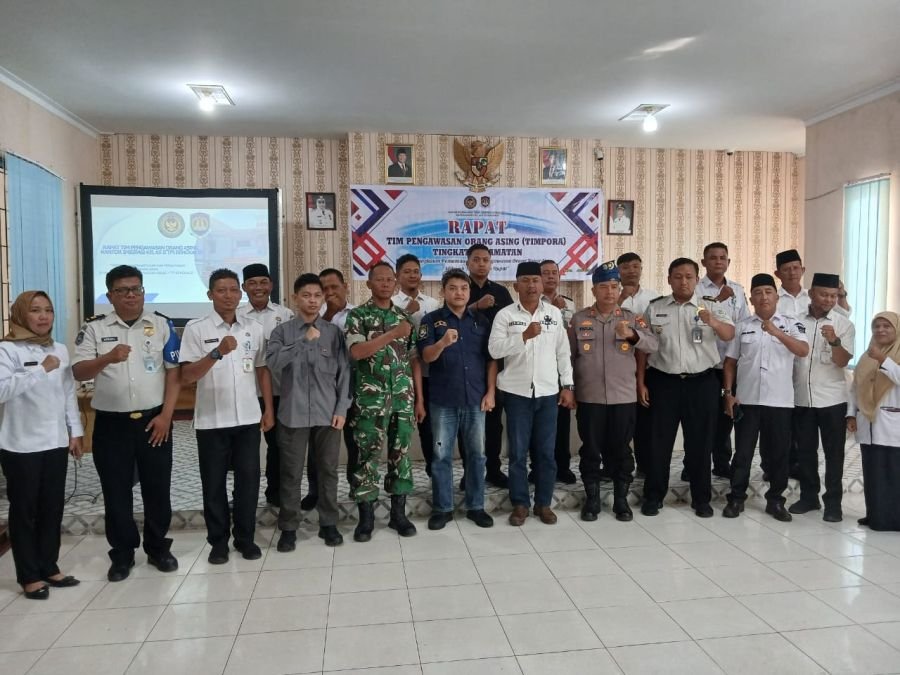 Sinergi TNI-Polri-Imigrasi Awasi WNA di Bengkalis