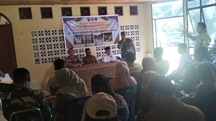 Rapat Koordinasi Tingkat Kecamatan Ranto Kopar, Dalam Rangka Meningkatkan HARKAMTIBNAS