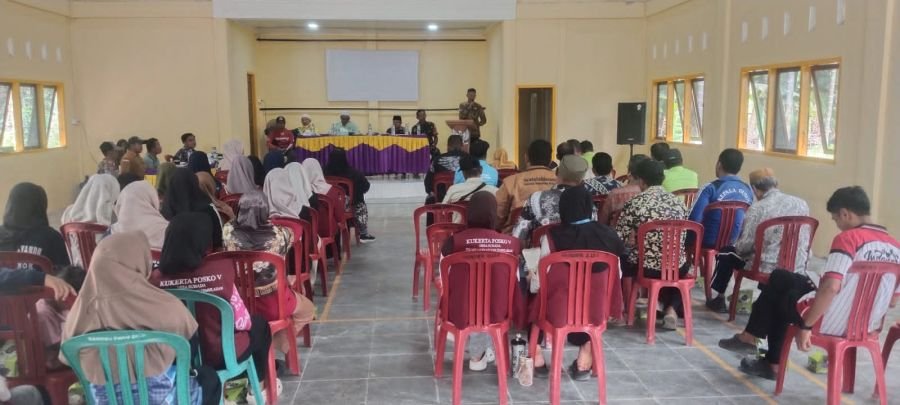 Rapat Persiapan, Desa Suhada Tuan Rumah MTQ Ke-41 Tingkat Kecamatan Enok 2026