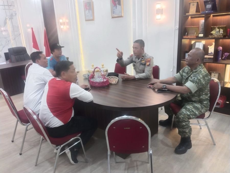 Rapat Persiapan HUT RI ke-81, Koramil 08/Rumbai Barat Pastikan Rangkaian Kegiatan Berjalan Aman