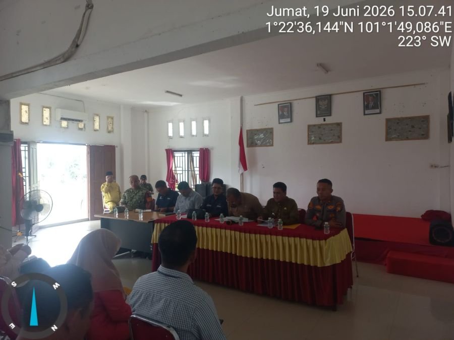 rapat Uadiensi tentang adanya dugaan pencemaran lingkungan lokasi Petani 55, Petani 99 dan Petani 06