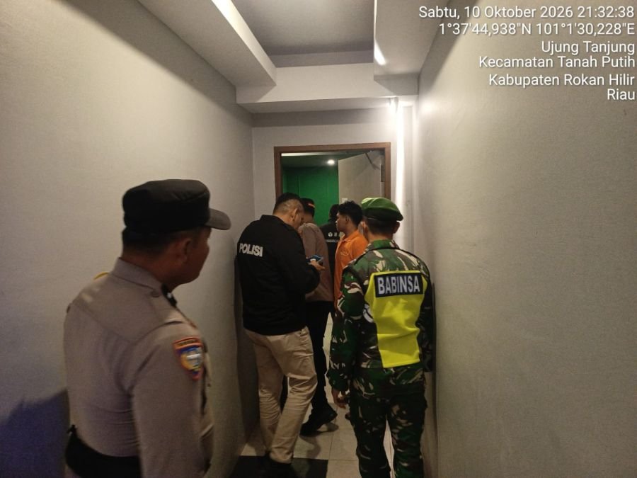 TNI-Polri Gelar Razia Narkoba di Tempat Hiburan Malam Rokan Hilir