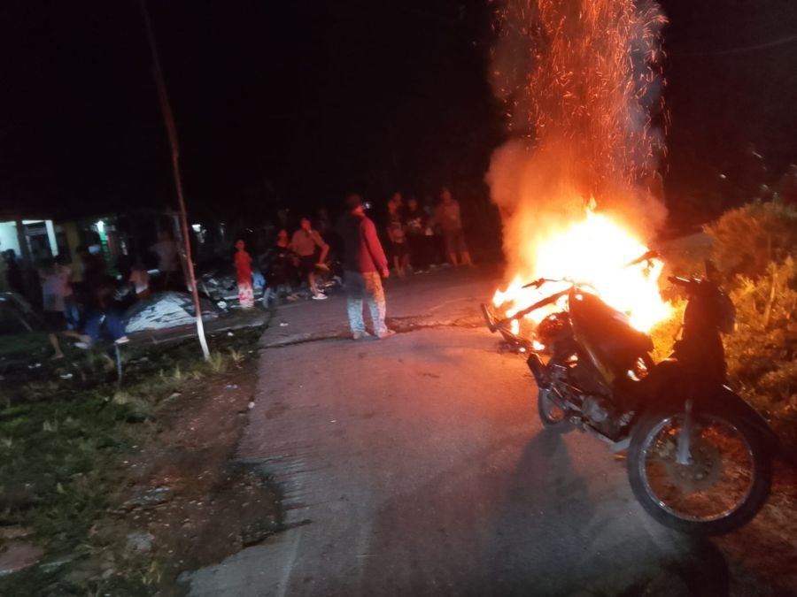 Redam Amukan Massa, Babinsa Serka Ponidi Amankan Terduga Pencuri Sawit di Bangko