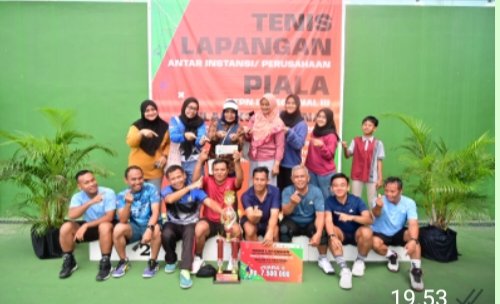 RTC Sabet Juara II Turnamen Tenis Lapangan Piala PTPN IV Regional III