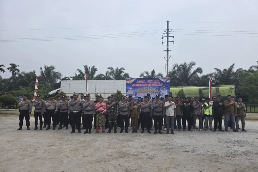 Sabuk Kamtibmas Minas Digelar, Sinergi Aparat dan Warga Diperkuat