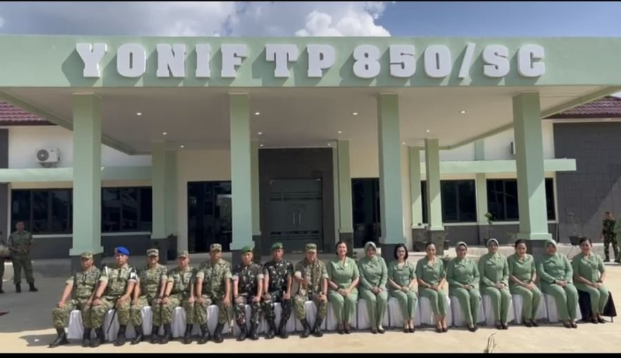 Sambut Kunjungan Pangdam XIX/TT, Yonif TP 850/SC Cek Kesiapan Personel dan Perlengkapan