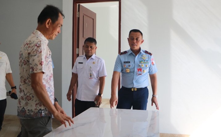 Sambut Rafale, Lanud RSN Matangkan Kesiapan Hunian Tim Teknologi Prancis