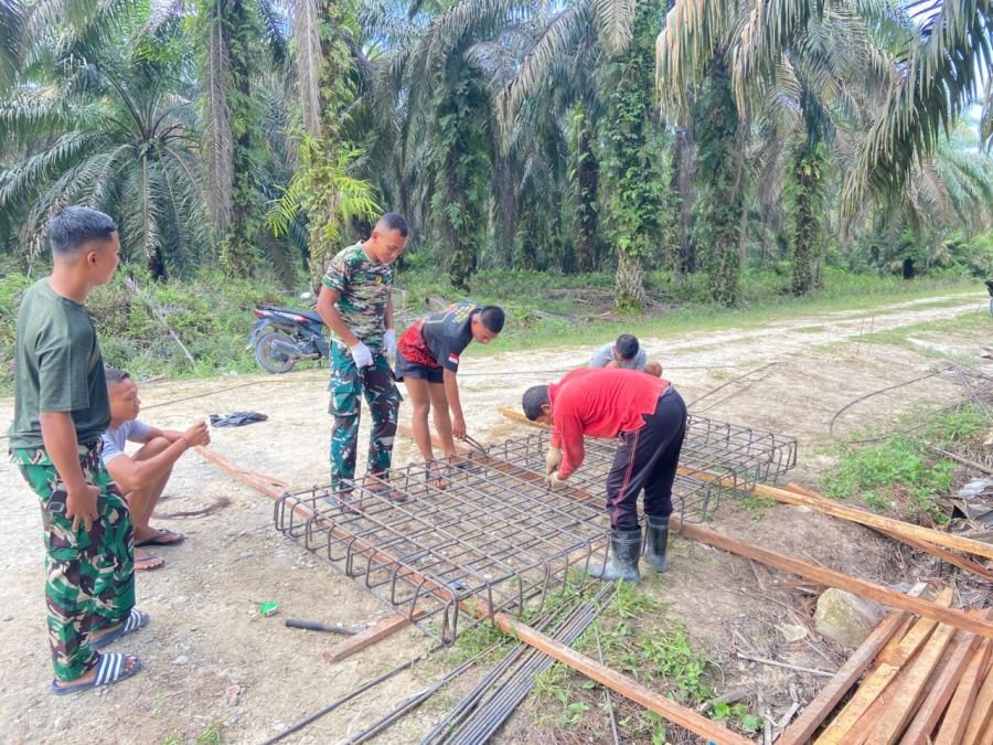 Satgas Jembatan Garuda Kebut Perakitan Besi dan Mal Velon