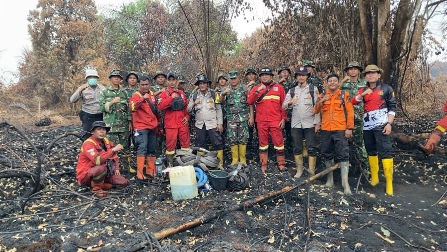 Satu Lokasi Karhutla di Bengkalis Padam Total, Satu Masih Dipantau — 79 Persen Lahan Telah Dikuasai
