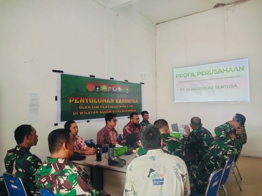 Sebelum Api Berkobar, Tim Mabes TNI Pastikan PT HBS Siap Hadapi Karhutla