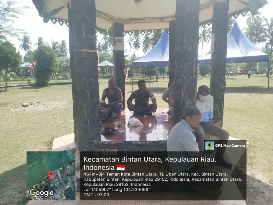 Selasa, 22 September 2026, Babinsa Kelurahan Tanjung Uban Utara Kopda Ridiansyah.