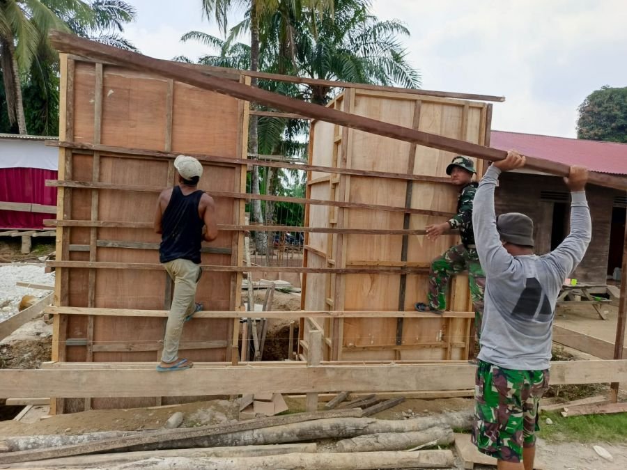 Semangat Gotong Royong Tak Surut, Pembangunan Jembatan Garuda Memasuki Tahap Persiapan Struktur Lanj
