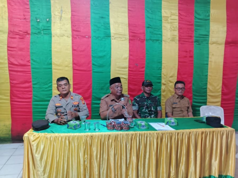 Semangat Kebangsaan, Serka Hendra Putra Hadiri Rapat Pembentukan Panitia HUT RI ke-81