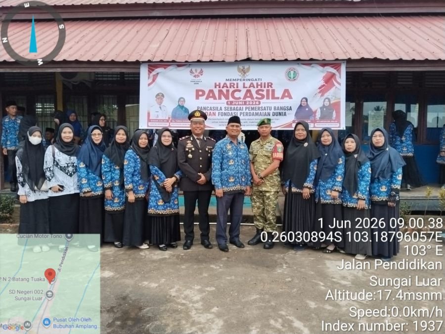 Semangat Pancasila Menggema di Sungai Luar pada 1 Juni 2026