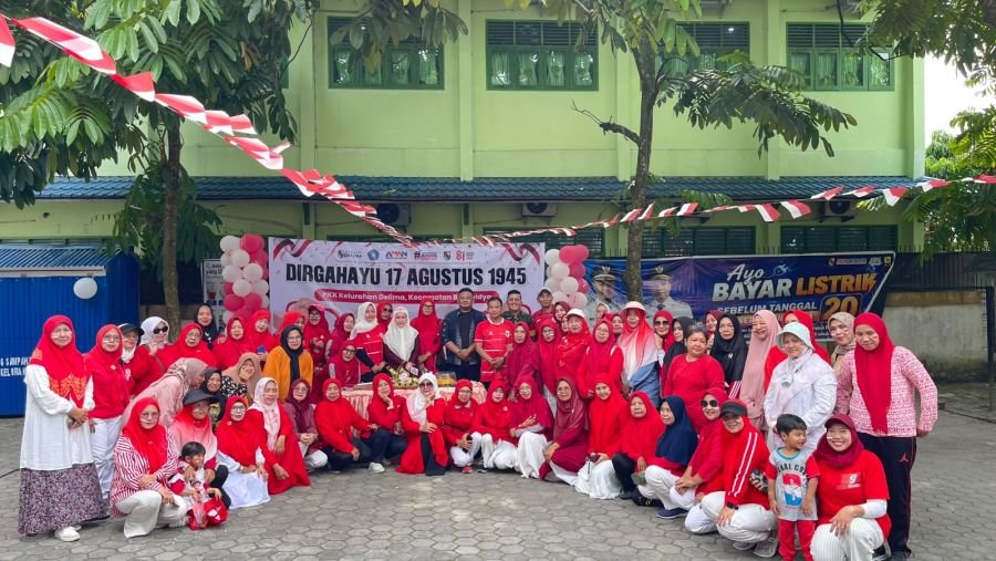 Semarak HUT ke-81 RI, Babinsa Delima Pererat Kebersamaan Bersama PKK dan Dasawisma