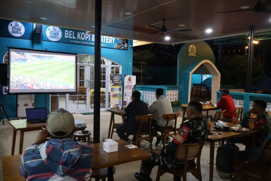 Semarak Piala Dunia 2026, Kodim 0301/Pekanbaru Gelar Nobar Serentak di 17 Lokasi