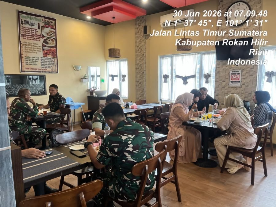 Serapan bersama Kasrem beserta rombongan yang dipimpin oleh Kolonel Inf. Tri Aji Sartono