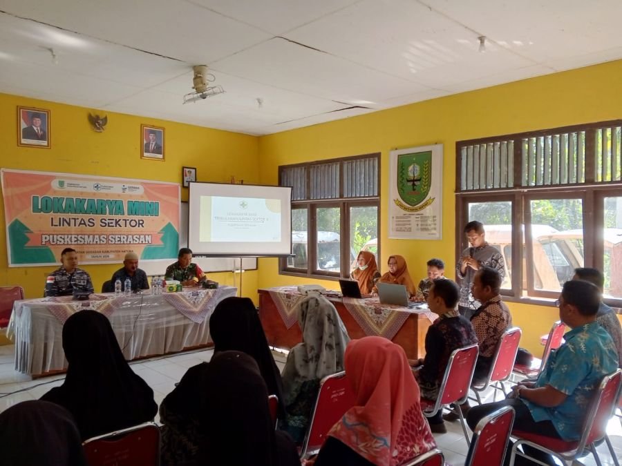 SERASAN – Babinsa Koramil 06/Serasan Kodim 0318/Natuna, Serka A. Harahap, menghadiri kegiatan Lokaka