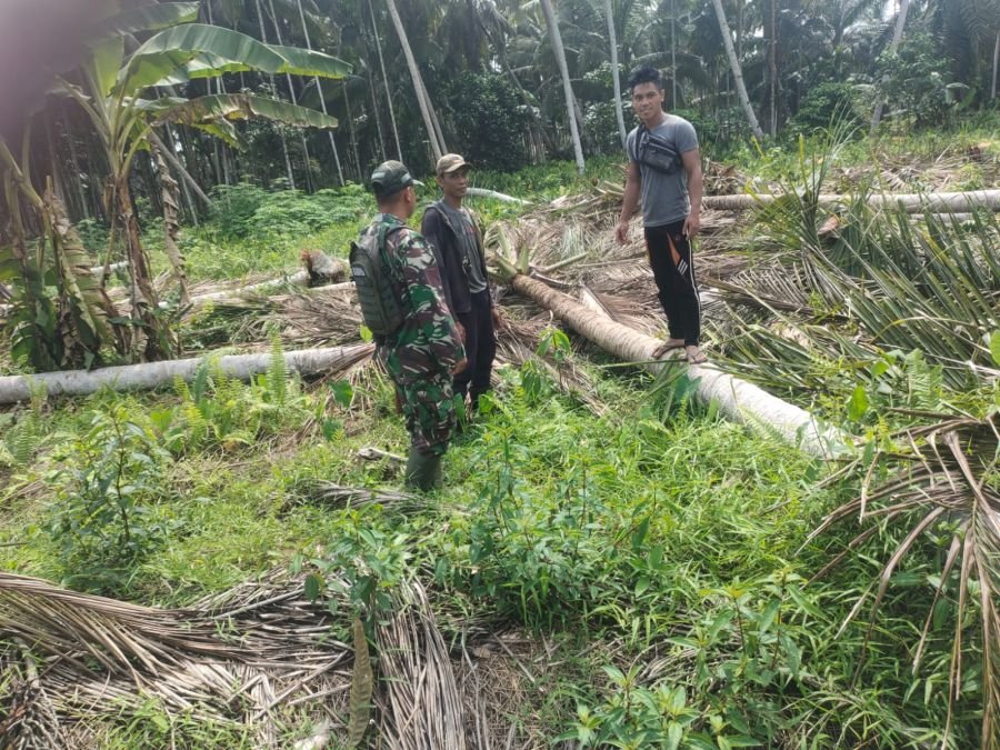 Serda Darmadi Turun ke Pengalihan, Pantau Tapal Batas dan Sosialisasi Karhutla