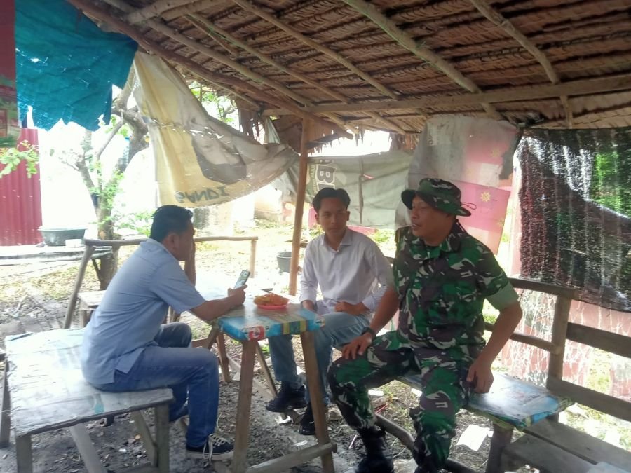 Serda Dedi  Komsos di Kelurahan Selat Panjang Kota, Tekankan Pentingnya Menjaga Keutuhan NKRI