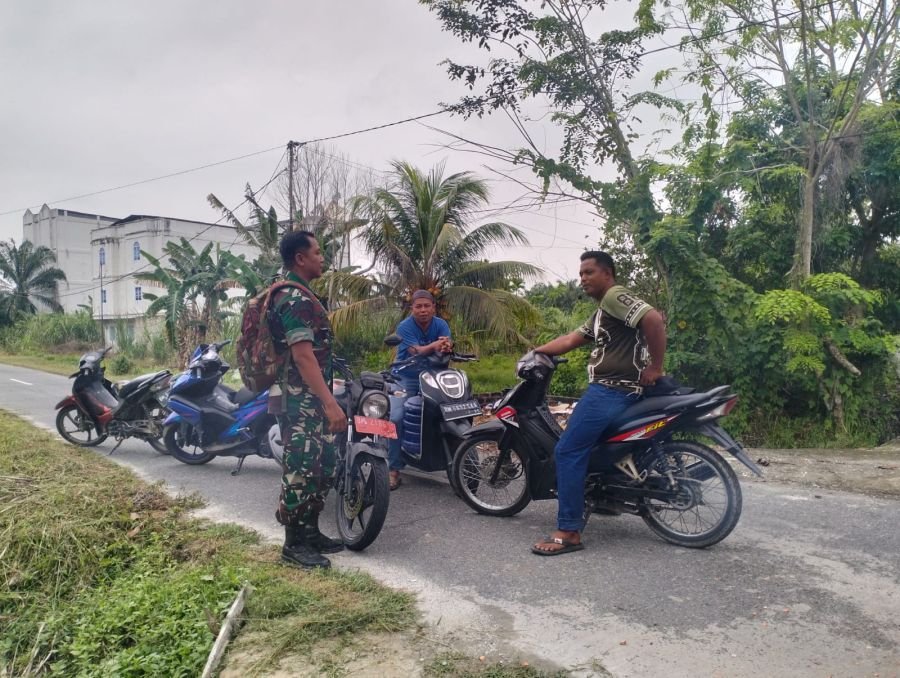 Serda Noven Intensifkan Komsos, Tekankan Keamanan dan Antisipasi Karhutla