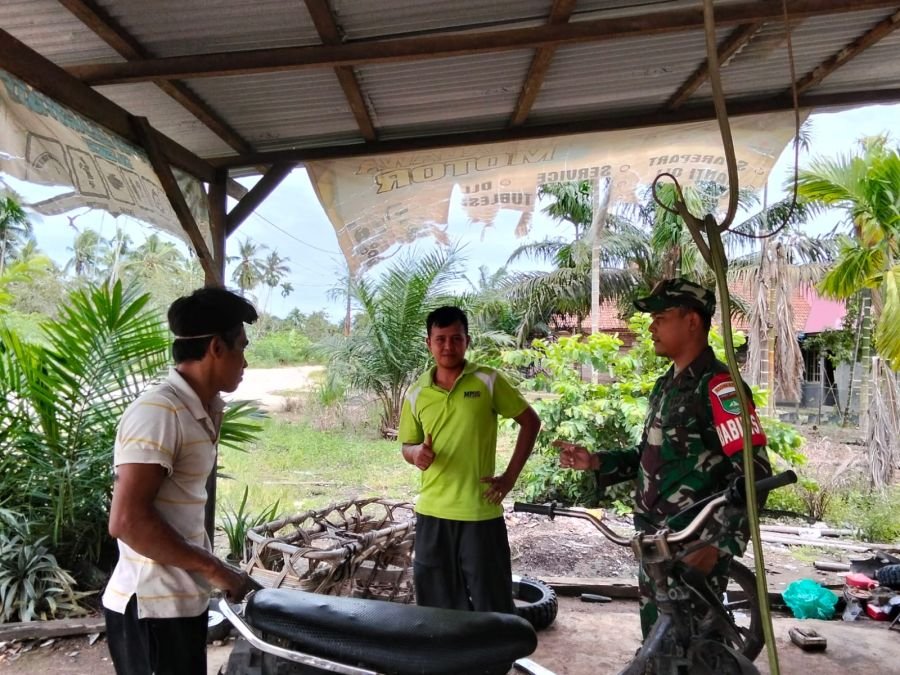 Serda Suirwansah Bangun Kewaspadaan Warga Lewat Komsos di Rumbai Jaya