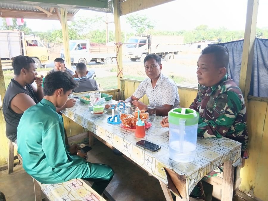 Serda Yos Candra Laksanakan Komsos di Desa Koto Tuo, Pererat Hubungan dengan Warga