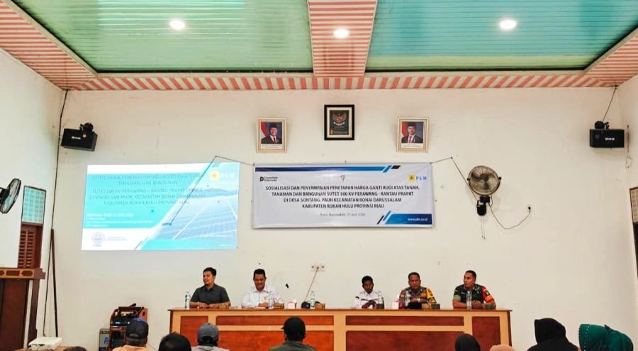 Serda Yuliarno Ikuti Sosialisasi Kompensasi Pembangunan Sutet