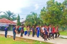 Serda Yuliarno: Jadi Hari Ini Pasukan Paskibraka sudah mulai Latihan Bersama