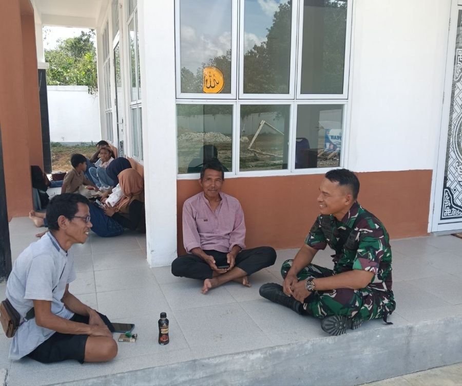 Serka Aidil Fitri Sambangi Warga Kopah, Bangun Komunikasi Lebih Dekat