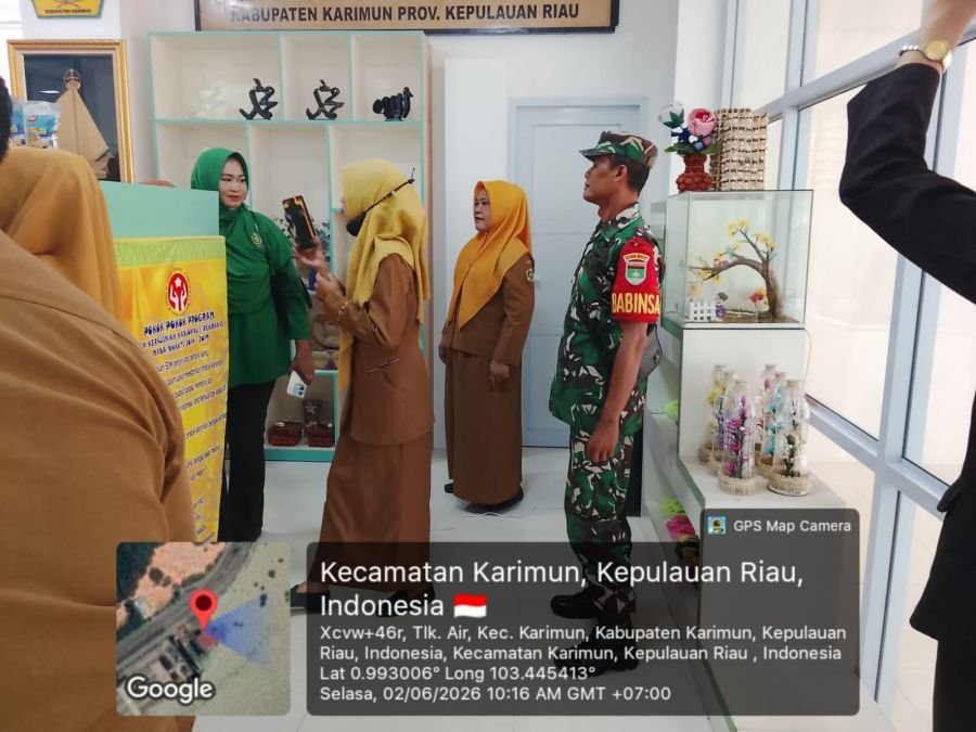 Serka Arifin Pastikan Kunjungan Persit di MPP Berjalan Lancar
