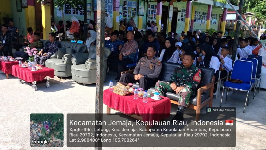 Serka Didih Sukiadi Hadiri Syukuran Perpisahan dan Pelepasan Siswa SDN 001 Letung