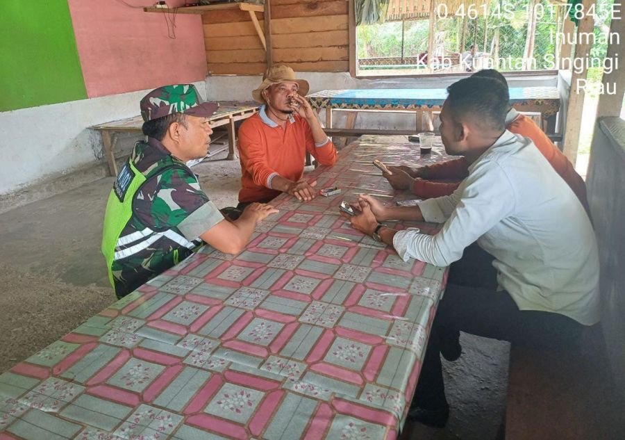 Serka Efison Ajak Warga Waspadai Kabut Asap di Wilayah Cerenti