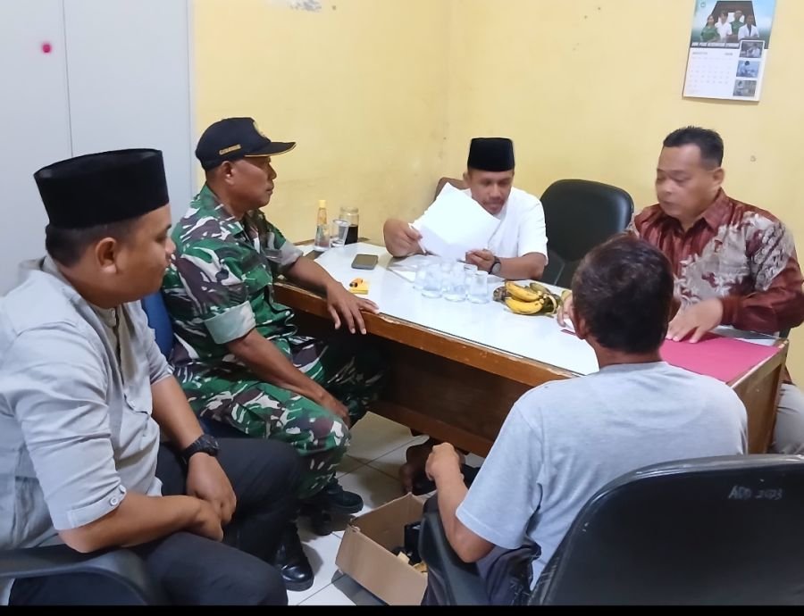 Serka Gunawan Rianto Perkuat Komsos di Kampung Pancasila Desa Makmur