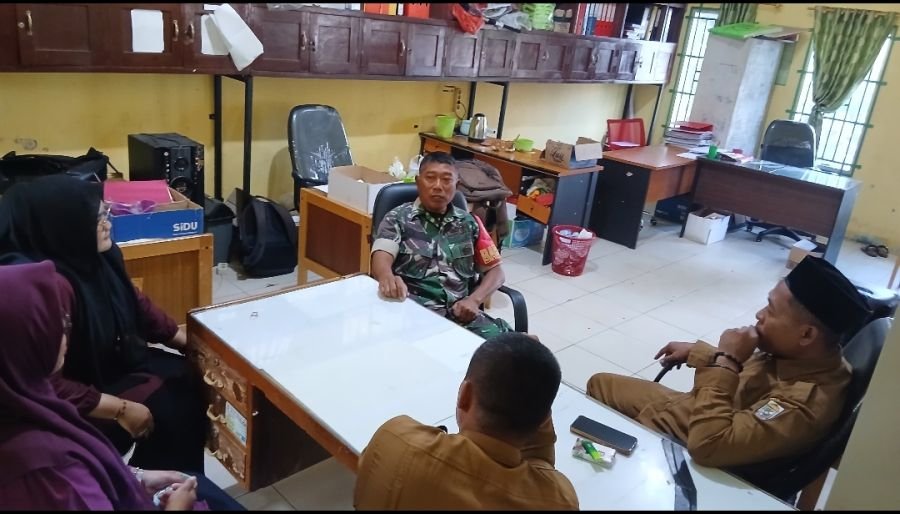 Serka Gunawan Rianto Perkuat Sinergi Bersama Pemerintah Desa Makmur