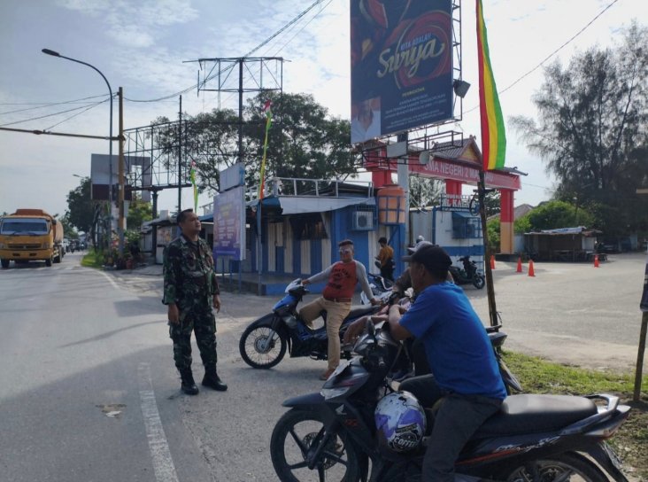 SERKA JUNAIDI LAKSANAKAN KOMSOS, TEKANKAN PENGAMALAN PANCASILA DI TENGAH MASYARAKAT