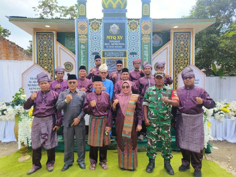 Serka M. Ridwan Hadiri Pawai Ta'ruf Ke-XXXIV, Koramil 09/Kemuning Dukung Syiar Islam