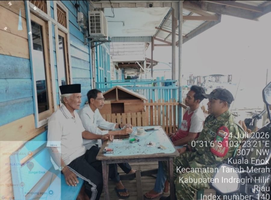 Serka P. Siregar: Keamanan Lingkungan Tanggung Jawab Bersama Warga dan TNI