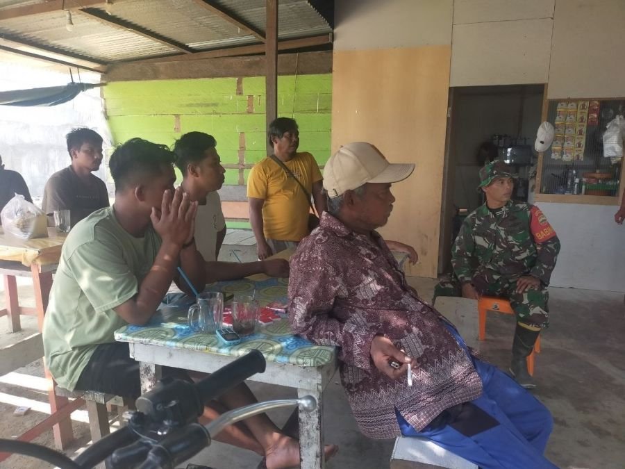 Serka Parman Aktif Sambangi Warga, Perkuat Komsos di Pangean