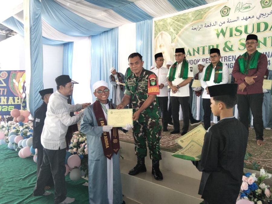 Serka Ponidi Hadiri Wisuda Angkatan ke-4 Ponpes As-Sunnah di Bangko