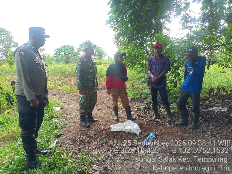 Serka Sipayung Gandeng Bhabinkamtibmas dan Warga Patroli Tapal Batas