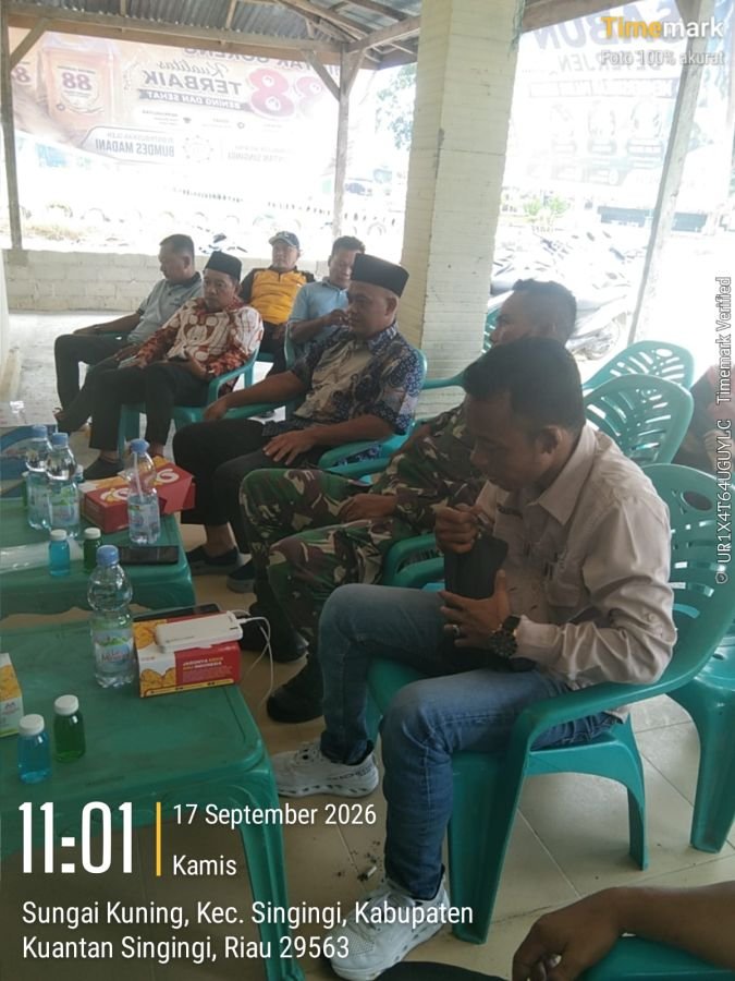 Serka Supriono Perkuat Sinergi Warga dalam Evaluasi BUMDes Sungai Kuning