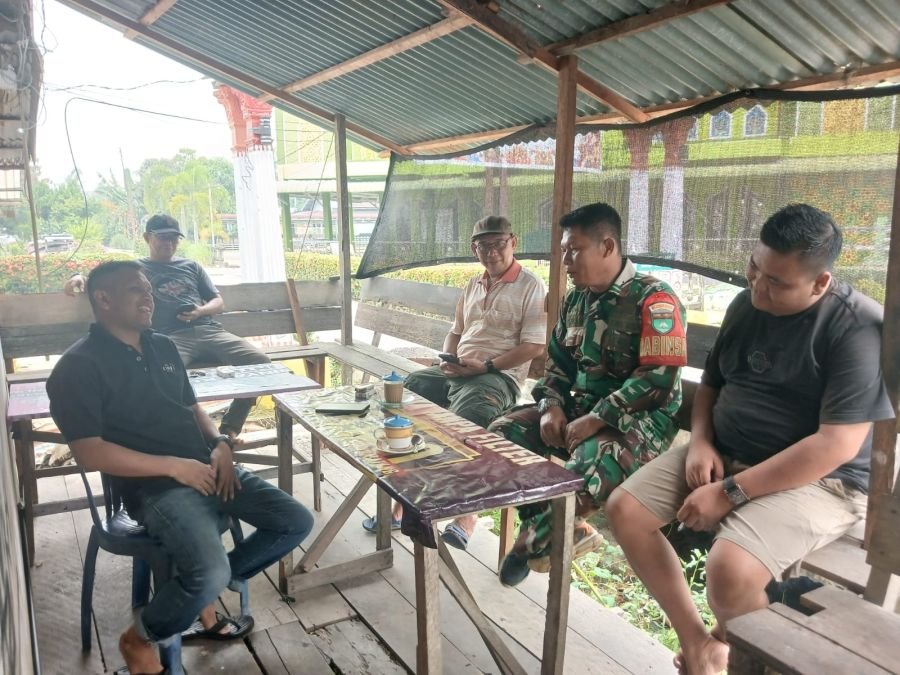 Serka Wisnu Hartono Ajak Pemuda Sungai Salak Aktif Jaga Kondusivitas