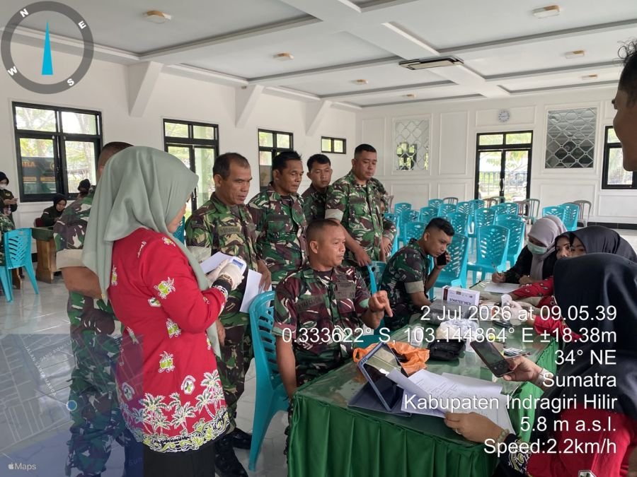 SERMA H.SITUMORANG DAN PRATU KEVIEN PRAYOGO MEWAKILI PERSONIL KORAMIL 08/MDH MENGIKUTI KEGIATAN KESE