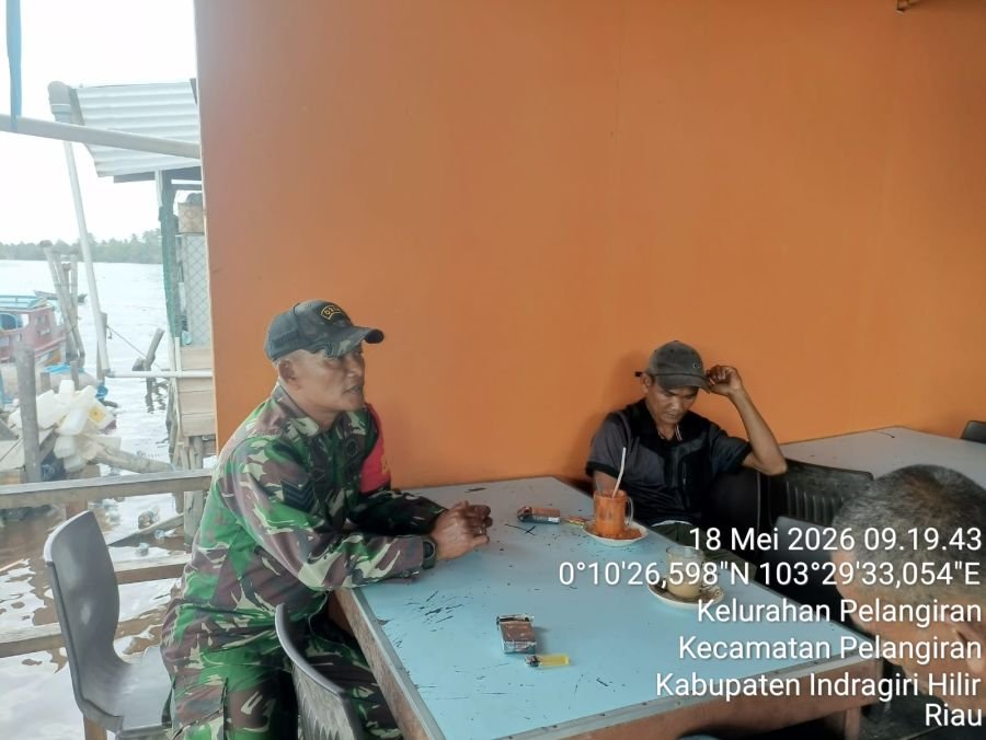 Serma Sugianto Ajak Warga Kelurahan Pelangiran Perkuat Solidaritas dan Kamtibmas