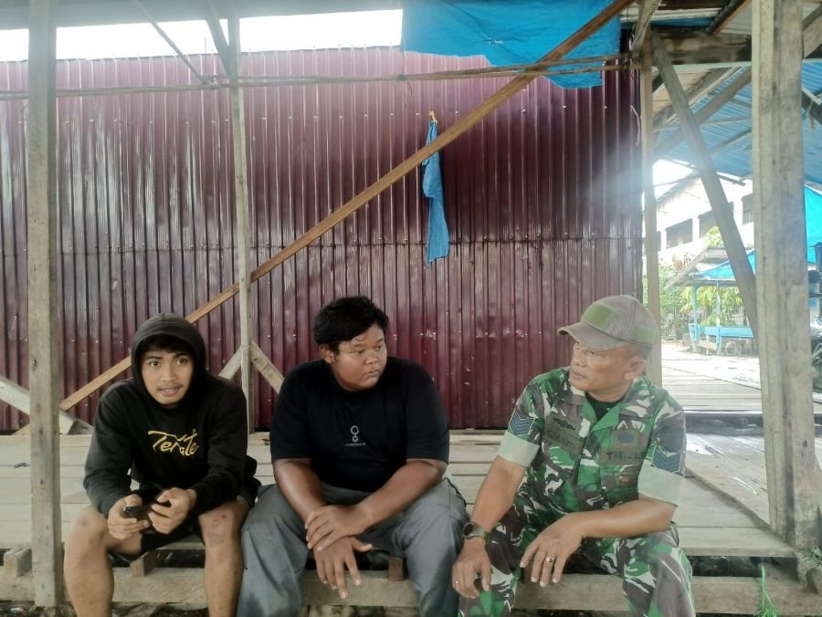 Serma Sugianto Dorong Pemuda Kel.Pelangiran Ciptakan Kegiatan Positif, Tolak Narkoba dan Judi Online